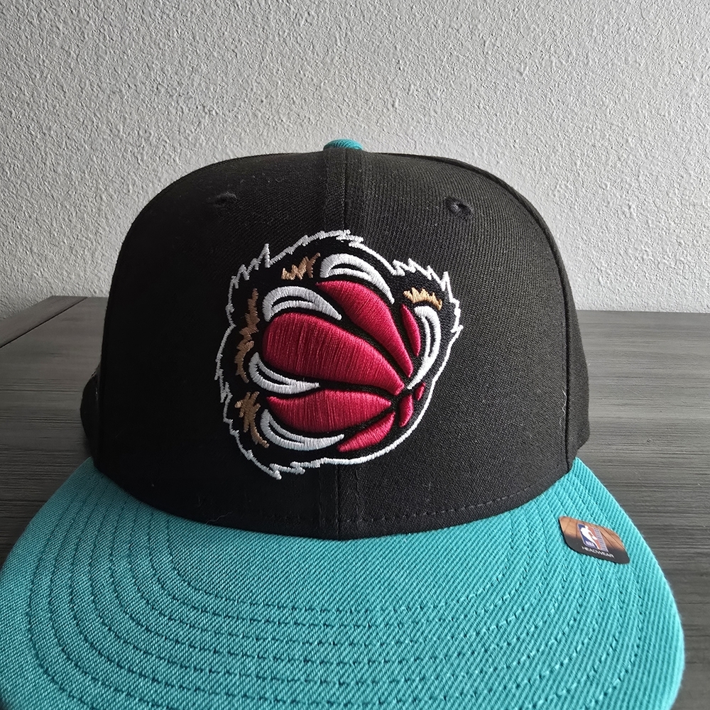 Memphis Grizzlies Black and Teal SNAPBACK